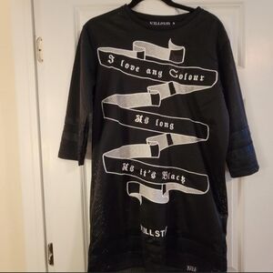Killstar "Any Color" hockey jersey dress, size Small